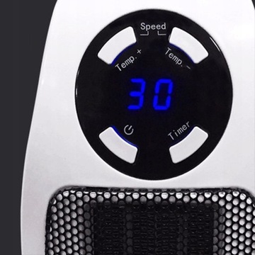 GRZEJNIK ELEKTRYCZNY FARELKA MINI TERMOWENTYLATOR OGRZEWACZ + PILOT