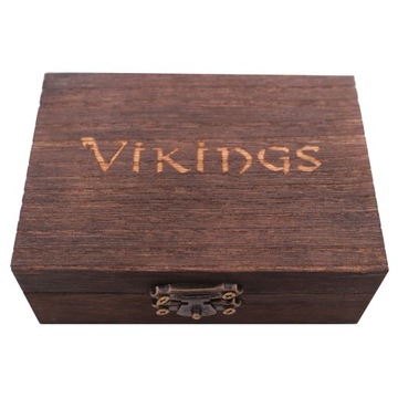 Мужской браслет VIKING Стальной браслет + подарочная коробка для мужчины.