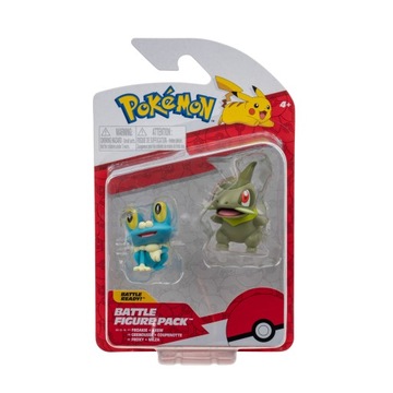 Pokemon 2 Figurki Bitewne FROAKIE AXEW PKW2645