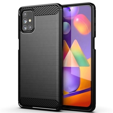 Etui Case Pancerne Carbon do Samsung Galaxy M31s