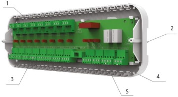 Планка управления электроприводом TECH L-5 SLIM 519