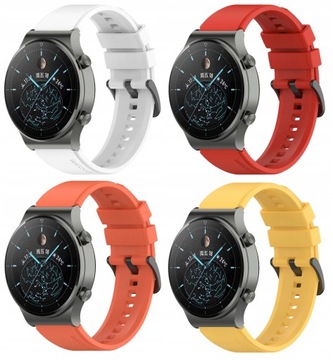 4x PASKI DO HUAWEI WATCH GT 2 3 4 GT2 PRO PASEK 46MM 48MM WYBÓR KOLORÓW
