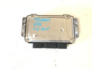 PEUGEOT 206 1.6 16V КОМПЬЮТЕРНЫЙ КОНТРОЛЛЕР 9661383980