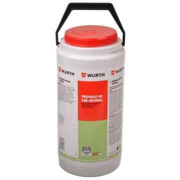 Паста для чистки рук Wurth 4 л