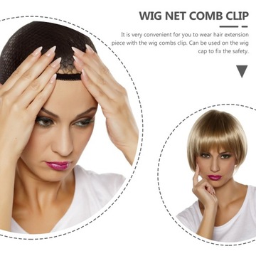 искусственная заколка для парика