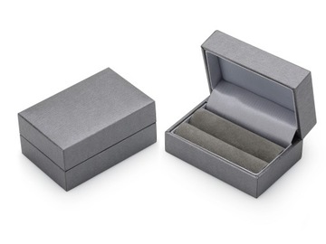 Запонки с ониксом, серебром, прямоугольники