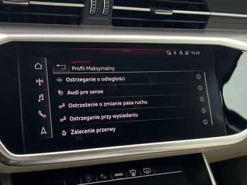 Audi A6 C8 Avant 2.0 40 TDI 204KM 2023 Audi A6 Avant Gwarancja Faktura VAT 23 Fotele konturowe z wentylacja Hak, zdjęcie 29