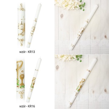 ПРИЧАСТНИЧЕСКАЯ СВЕЧА, ручная работа, различные узоры