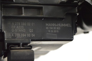 MERCEDES X166 GL500 2015 LHD FILTR VZDUCHU BOX
