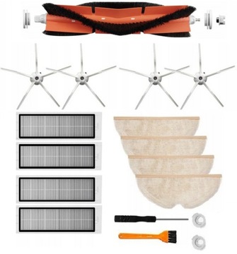 ZESTAW SZCZOTKI FILTRY DO ROBOROCK S5 MAX S6 MAX