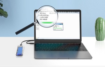 КОРПУС ORICO M.2 NVME SSD USB-C 3.1 КАРМАН ДЛЯ НОУТБУКА