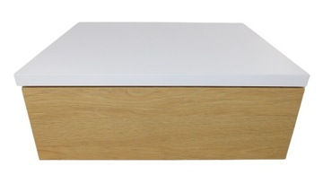 Szuflada Mona Stone Oak Dąb wisząca wysoko 15cm