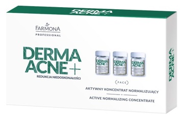 Koncentrat normalizujący DERMA ACNE+ 5x5ml FARMONA