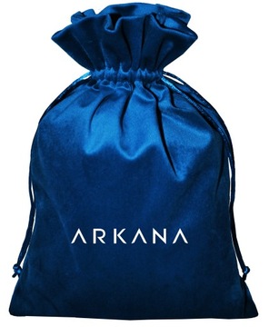 Бархатная СУМКА для духов, 17х24 см, КРАСНАЯ