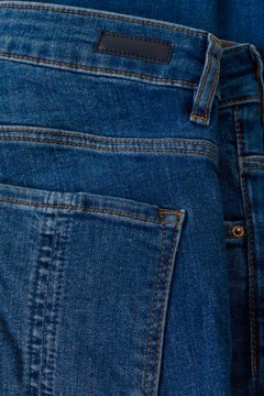 H&M HM Skinny High Ankle Jeans Jeansy z wysokim stanem damskie plus size 34