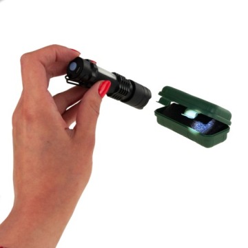 ТАКТИЧЕСКИЙ СВЕТОДИОДНЫЙ ФОНАРЬ XPE CREE COB ZOOM USB