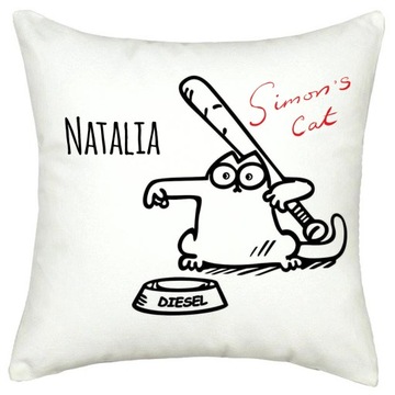 PODUSZKA SIMON'S CAT + IMIĘ
