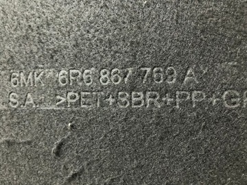 DESKA POLIČKA KUFRU POLO 5 V 6R 6R6867769A