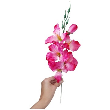 Гладиолус Ветка ИСКУССТВЕННЫЕ ЦВЕТЫ Гладиолус 52см гладиолуса для украшения букета