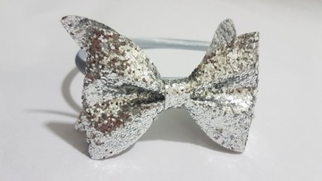 OPASKA kokarda SREBRNA BROKATOWA ROZ. UNIWERSALNY