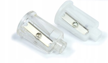 SZKOLNA TEMPERÓWKA Ostrzałka STRUGACZKA na baterie dwuotworowa czarna Super