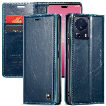 Etui Magnet skórzane z klapką do Xiaomi 13 Lite