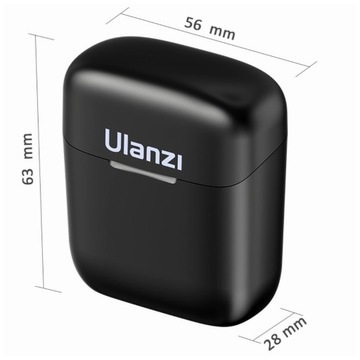 ULANZI J11 Lightning Конденсаторный беспроводной петличный микрофон
