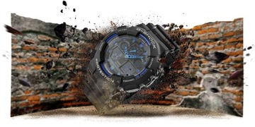 Pánske hodinky CASIO G-SHOCK GA-100-1A2ER + BOX
