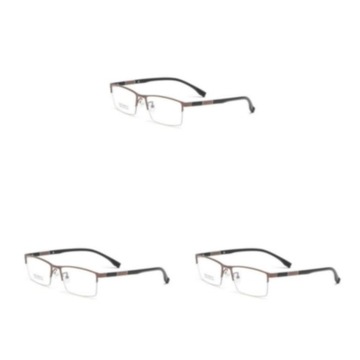 1/2/3 Lekkie okulary do czytania z metalową