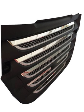 DAF XF 106 E6 LISTWY NIERDZEWNE GRILL TŁOCZONE CHROM
