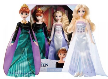 FROZEN FROZEN PRINCESS DOLL ЭЛЬЗА + АННА набор из 2 кукол принцессы