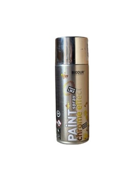 FARBA SPRAY CHROME EFEKT LUSTRA SREBRNA BIODUR