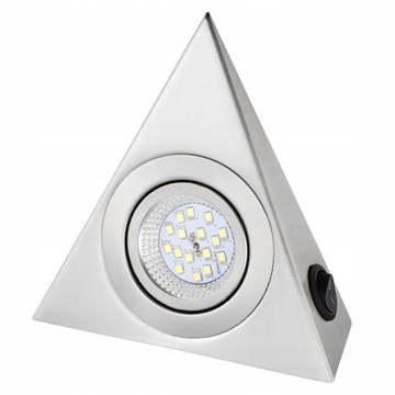 LEDMOMO Lampa LED pod szafką Mała trójkątna lampa