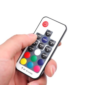 РАДИОПУЛЬТ ДИСТАНЦИОННОГО УПРАВЛЕНИЯ СВЕТОДИОДНАЯ ЛЕНТА ТВ ОСВЕЩЕНИЕ RGB 3x2A RF