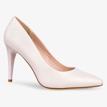 ВЫСОКИЕ ТУФЛИ, КОМФОРТНЫЕ, КОЖАНАЯ Стелька, размер 38