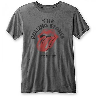 The Rolling Stones Unisex Adult New York City 75 Burnout T-Shirt