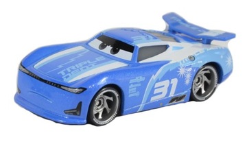 MATTEL CARS3 AUTA GWIAZDA KOPEĆ no.31 CAM SPINNER TRIPLE DENT 1:55 z PL