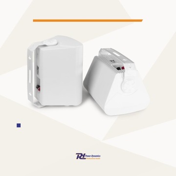 GŁOŚNIKI instalacyjne 2SZT 5.25''120W IP65 WEW ZEW