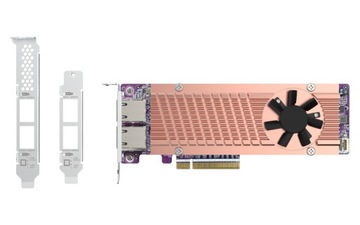 QNAP QM2-2P410G2T СЕРИЯ QM2, 2 разъема PCIE 2280 M.2