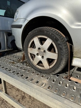 4× DISK HLINÍK VOLKSWAGEN OE 6X0601025 6.0" X 14" 4X100 ET 43