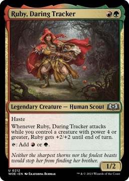 MTG 2x Ruby, Daring Tracker (U)