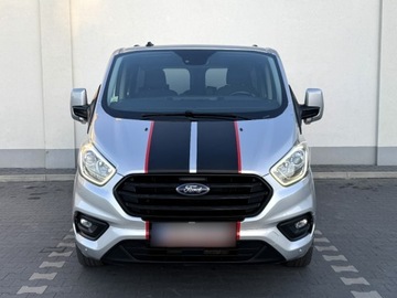 Ford Transit Custom I 2021 Ford Transit Custom 2.0 170KM Rok 2021 8 osobowy FV23 Salon PL Zadbany Su, zdjęcie 14
