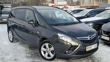 Opel Zafira C Tourer 1.4 Turbo ECOTEC 140KM 2014 Opel Zafira 1.4T 140PS OPŁACONY Bezwypadkowy, zdjęcie 4