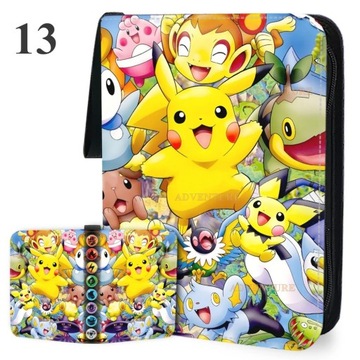 Папка-переплет с альбомами Pokemon на 400 карточек.