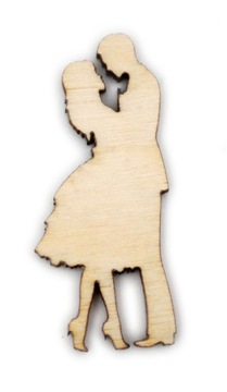 SKRAPKA PARA ŚLUB METRYCZKA DECOUPAGE DEKOR 1 szt