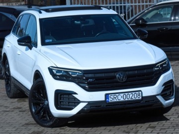 Volkswagen Touareg III SUV 3.0 V6 SCR TDI 286KM 2019 VW Touareg R-Line PL Full Wentyle Masaż Dynaudio Panorama Dociąg Matrix Hak, zdjęcie 28