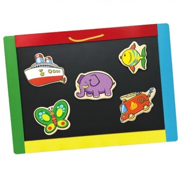 Набор деревянных магнитов для детей 