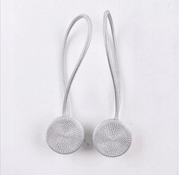 ПРЯЖКА КРЕПЛЕНИЕ ШТОР МАГНИТНАЯ СЕРАЯ КРЫШКА ДЕКОРАТИВНОЕ ОТДЕЛЕНИЕ