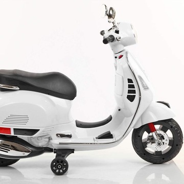 ДВИГАТЕЛЬ VESPA С ДВОЙНОЙ АККУМУЛЯТОРНОЙ БАТАРЕЕЙ ДЛЯ ДЕТЕЙ, ЗВУКОВОЙ ЛЕГКИЙ СКУТЕР, 6 КМ/Ч