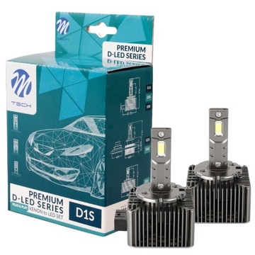 ŻARNIKI XENON D1S LED 6000K 35W CANBUS P&P